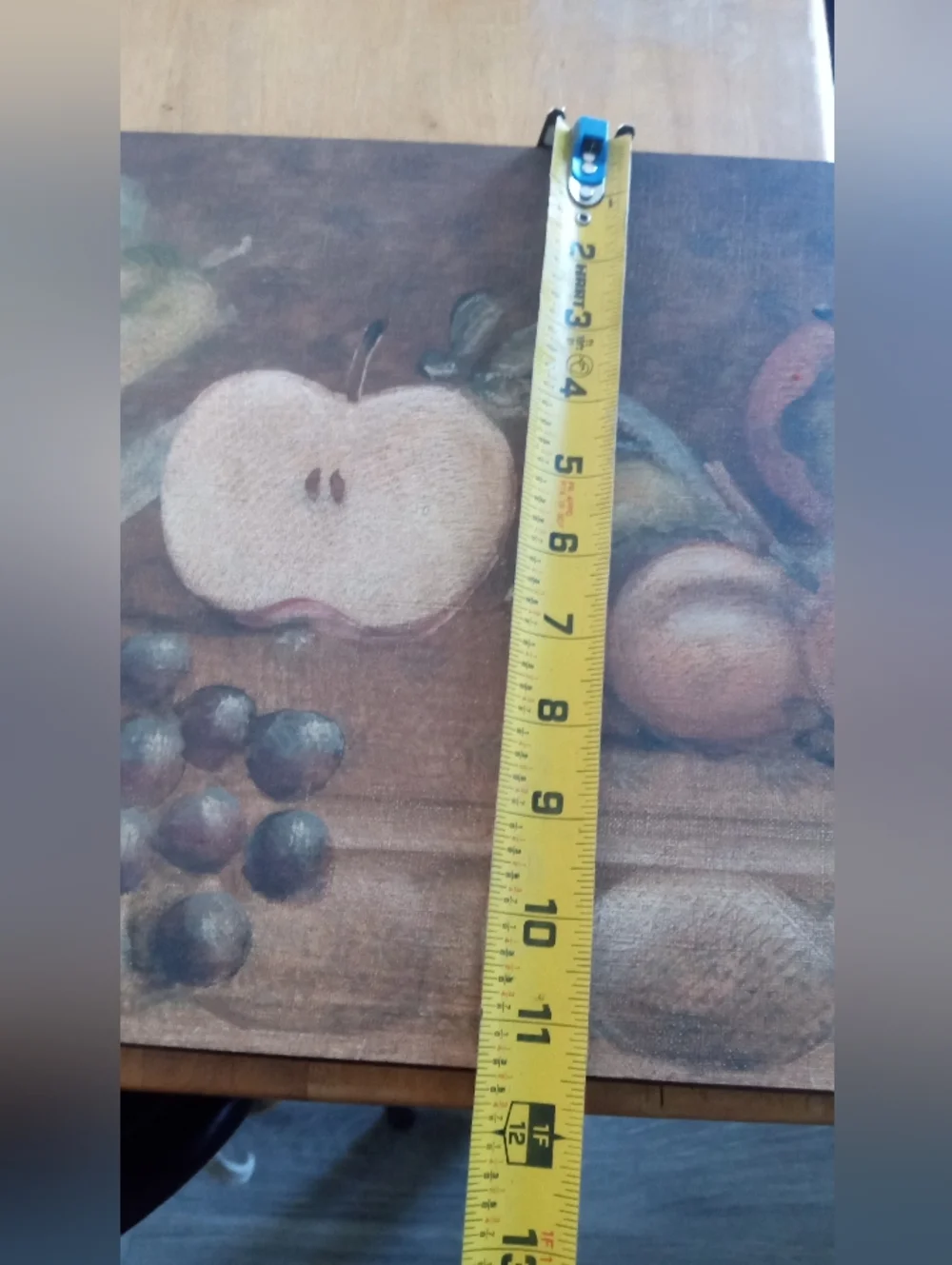 Impressions Fruit Still Life Wall Art in Brown, Cream, Red